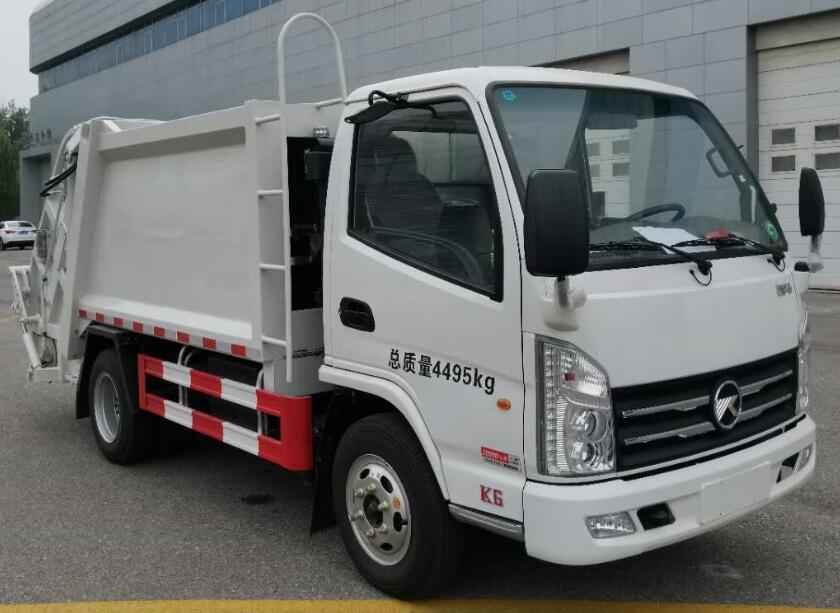 天津扫地王专用车辆装备TSW5040ZYSK6型压缩式垃圾车