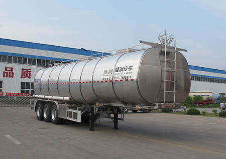 SKW9401GYSL型铝合金液态食品运输半挂车