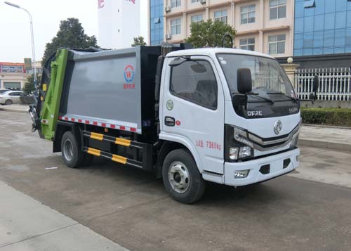 WLW5070ZYSE型东风多利卡国六压缩式垃圾车