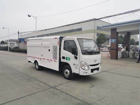 扬州三源机械YSY5040XTYBEV型纯电动密闭式桶装垃圾车