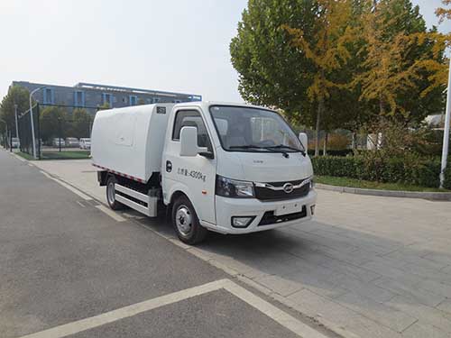 北京华林特装车HLT5042ZLJEV型纯电动自卸式垃圾车