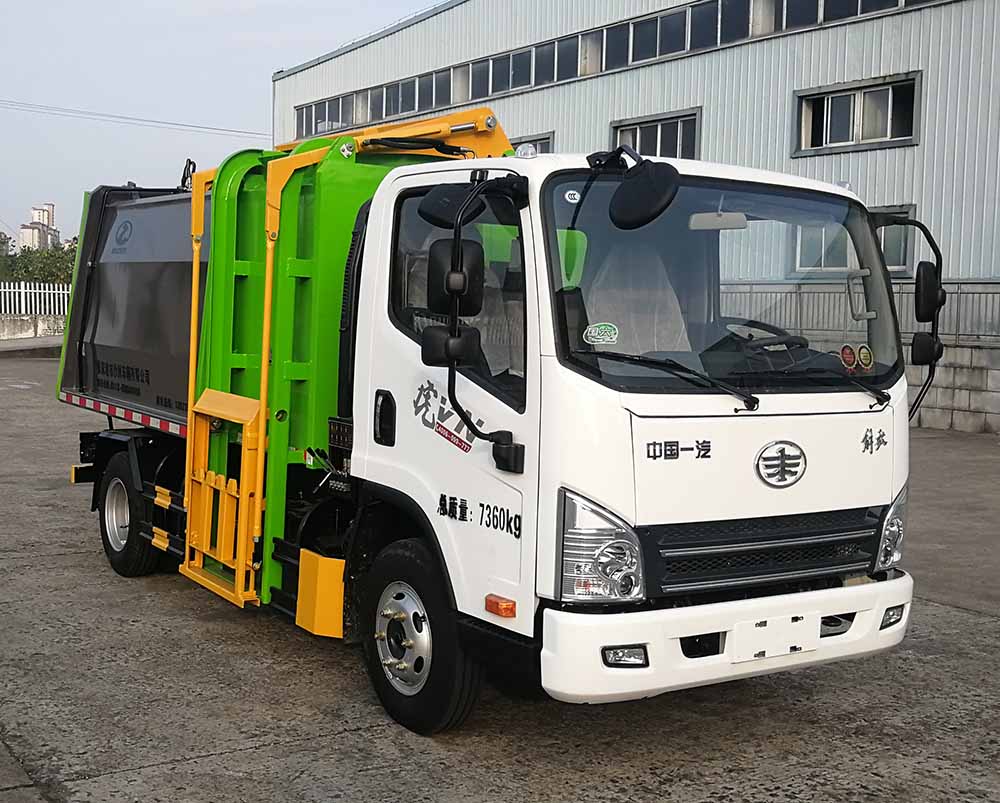 张家港市沙洲车辆ZTP5078ZZZ型自装卸式垃圾车