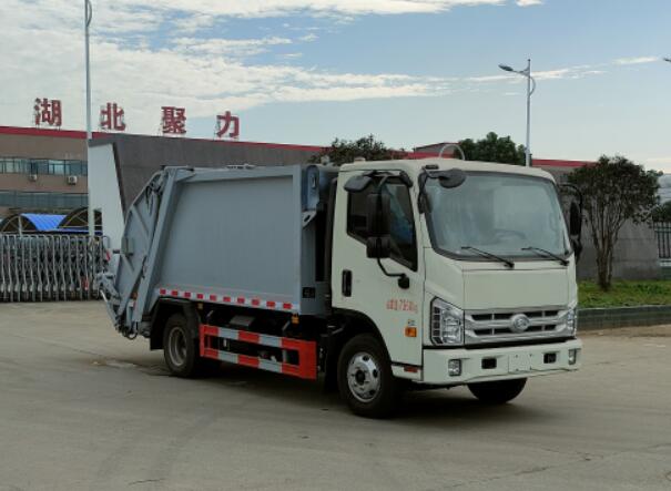 组图：腾宇专用汽车压缩式垃圾车图片