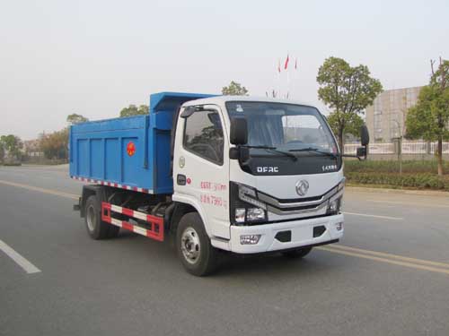 SZD5075ZLJ6型东风多利卡国六自卸式垃圾车