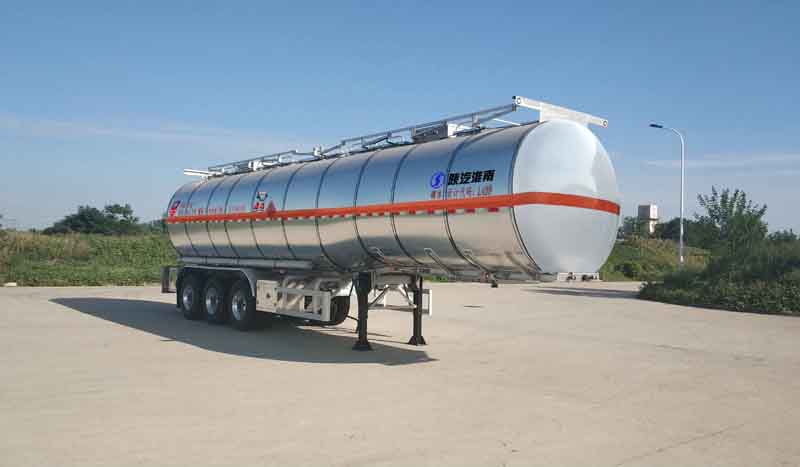 SHN9400GRYP4801型铝合金易燃液体罐式运输半挂车