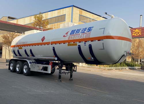 河北昌骅专用汽车HCH9402GRYDC型易燃液体罐式运输半挂车
