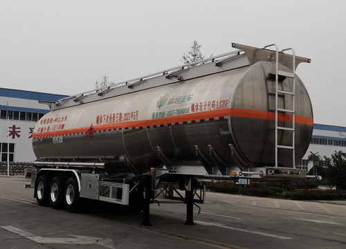 SKW9400GRYLA型铝合金易燃液体罐式运输半挂车