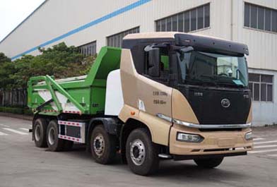 组图：广州广汽比亚迪新能源客车纯电动自卸式垃圾车图片