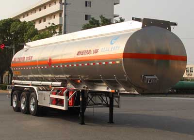 AKL9400GRY40型铝合金易燃液体罐式运输半挂车