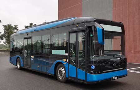 广州广汽比亚迪新能源客车GZ6102B2EV型纯电动低入口城市客车
