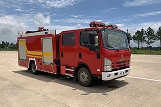 HXF5100GXFSG35/QLVI水罐消防車