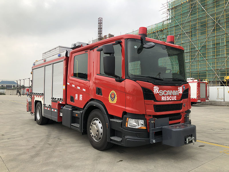 上海格拉曼国际消防装备SGX5140TXFJY100型抢险救援消防车