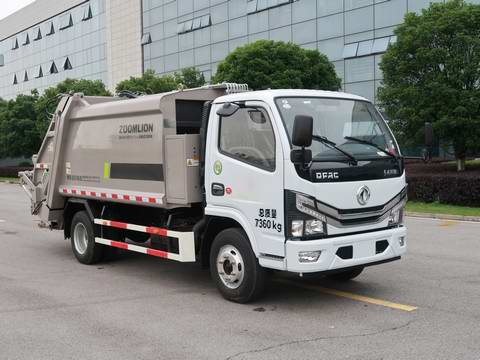 ZBH5070ZYSEQY6型东风多利卡国六压缩式垃圾车