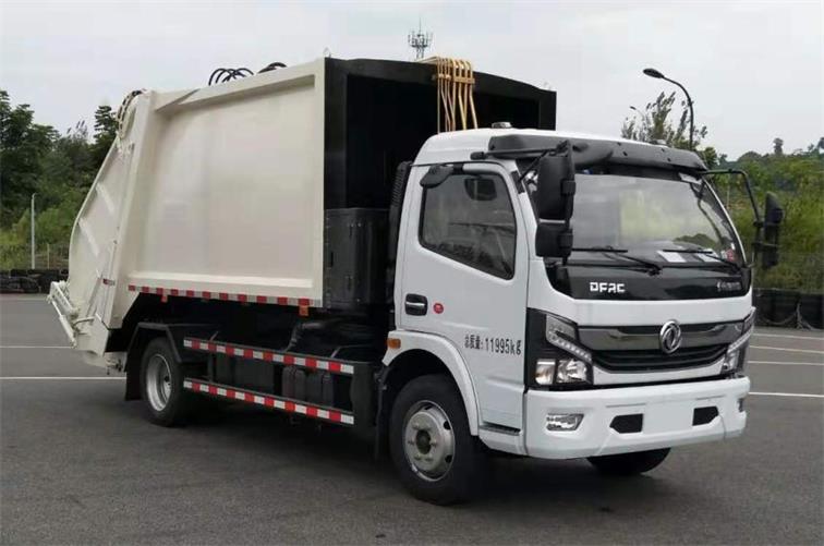 QYZ5120ZYS6型东风多利卡国六3800压缩式垃圾车