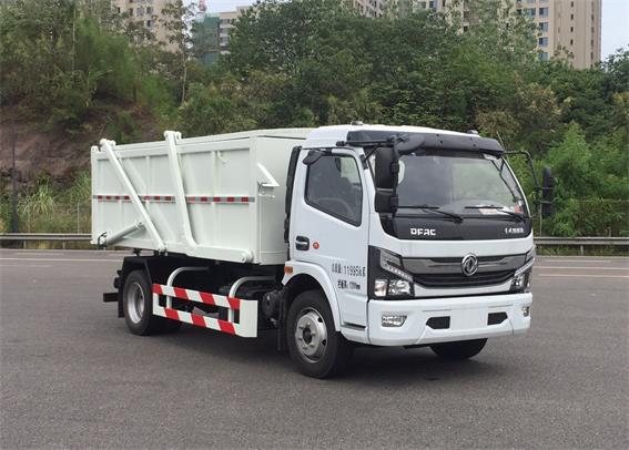 QYZ5120ZLJEQ6型东风多利卡国六3800自卸式垃圾车