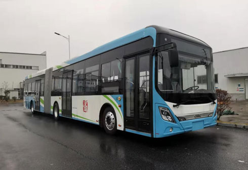 TEG6180BEV02型纯电动铰接城市客车