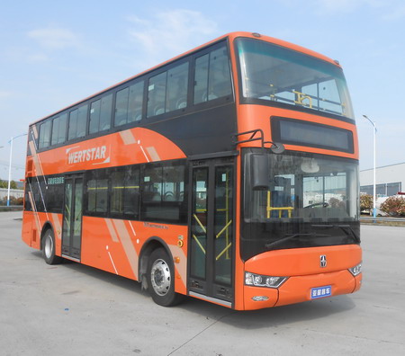 扬州亚星客车JS6111SHBEV2型纯电动双层城市客车
