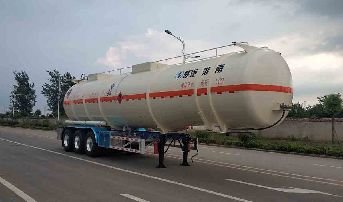 陕汽淮南专用汽车SHN9400GRYP462型易燃液体罐式运输半挂车