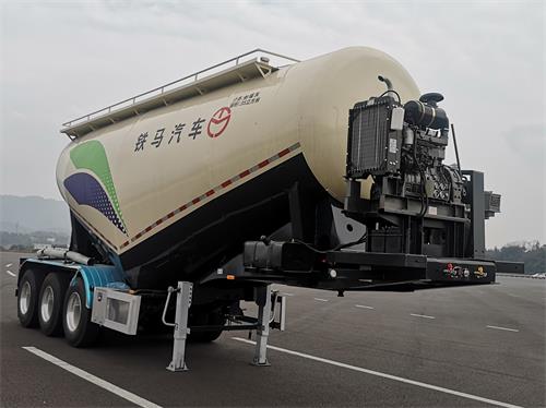 重庆铁马工业XC9400GFLBVBF型中密度粉粒物料运输半挂车