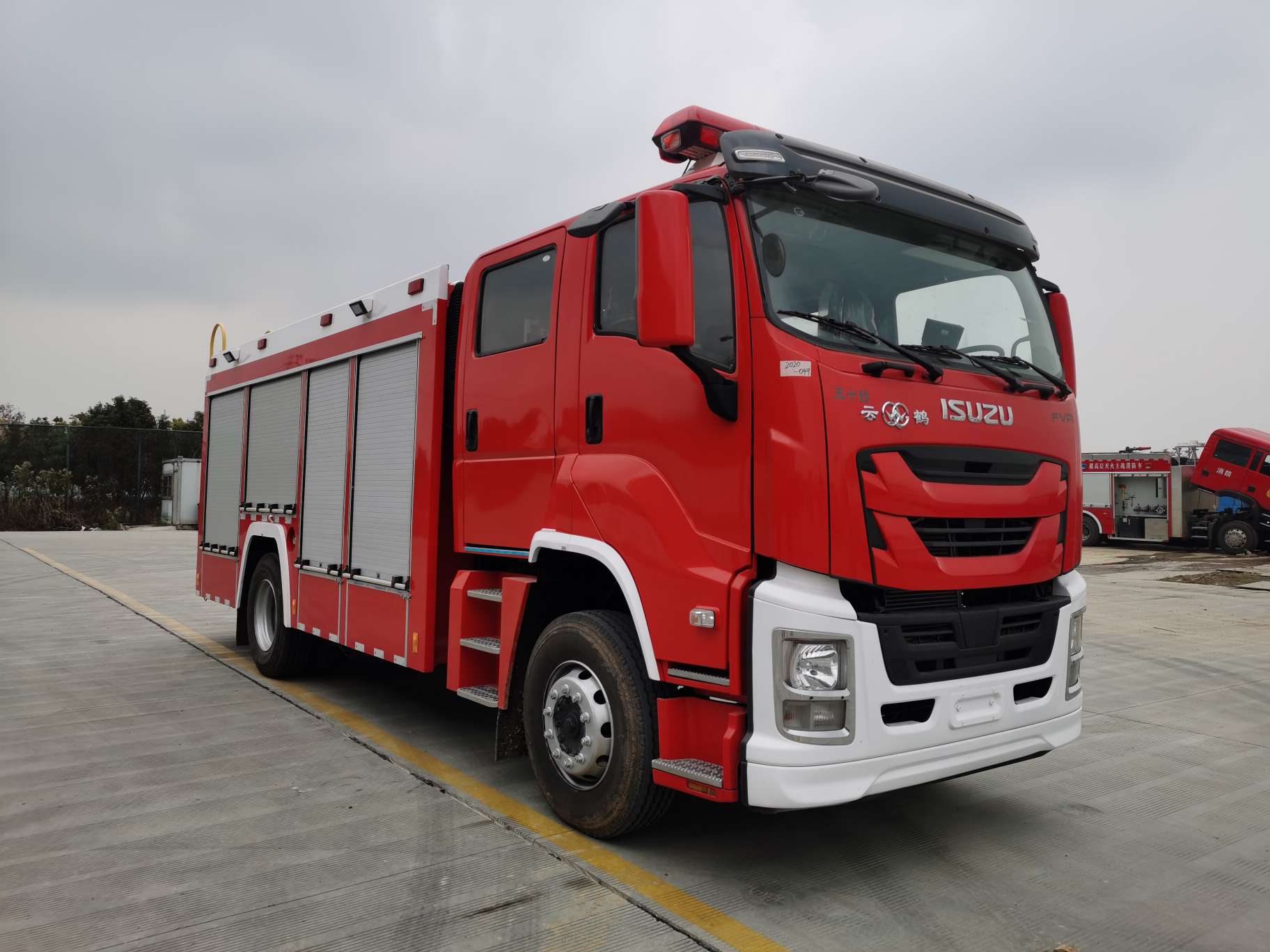 武汉汽车改装厂WHG5160GXFSG60/WVIA型水罐消防车