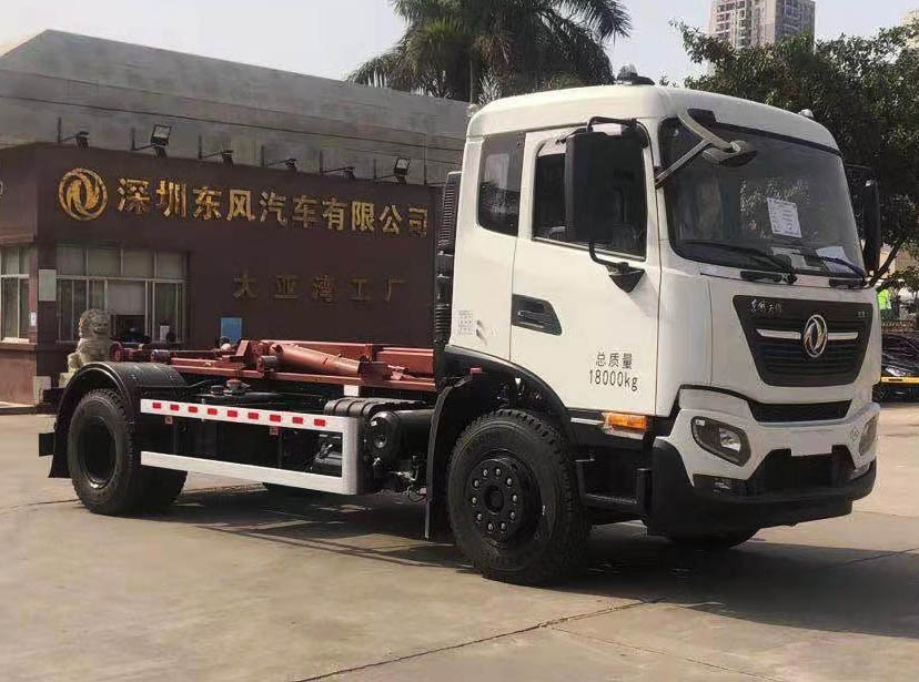 深圳东风EQ5180ZXXNS6型车厢可卸式垃圾车