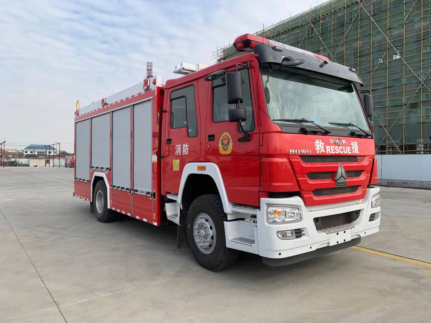 武汉汽车改装厂WHG5160TXFGQ90/ZVB型供气消防车