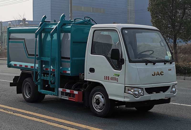组图：程力汽车自装卸式垃圾车图片