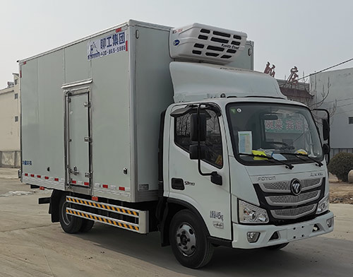 上海通利厢车HTL5042XLC-FM3型冷藏车
