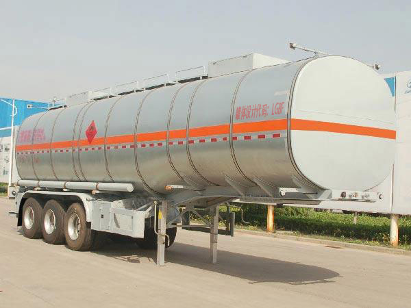 JF9408GRYB型铝合金易燃液体罐式运输半挂车