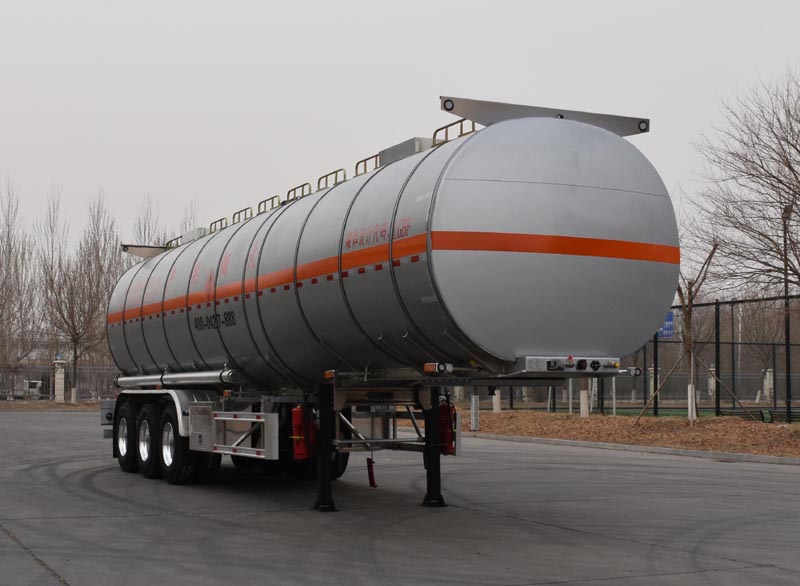 WPH9405GRYL型铝合金易燃液体罐式运输半挂车