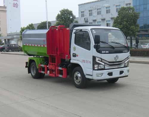 WLW5070ZZZE型东风多利卡国六自装卸式垃圾车