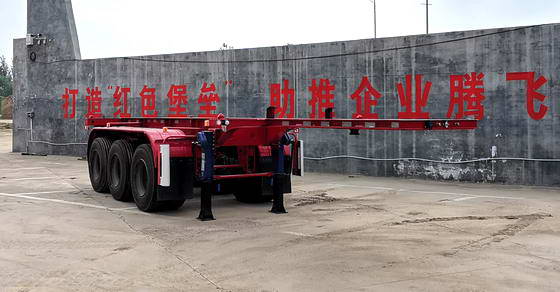 山东省郓城县畅达专用汽车XSQ9401TJZ型集装箱运输半挂车