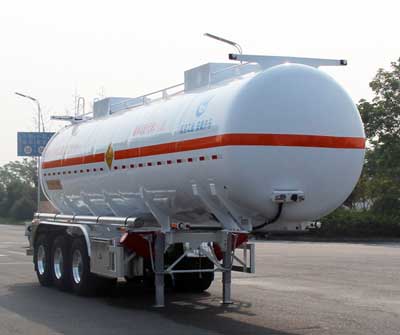 安徽开乐专用车辆AKL9401GYW型氧化性物品罐式运输半挂车