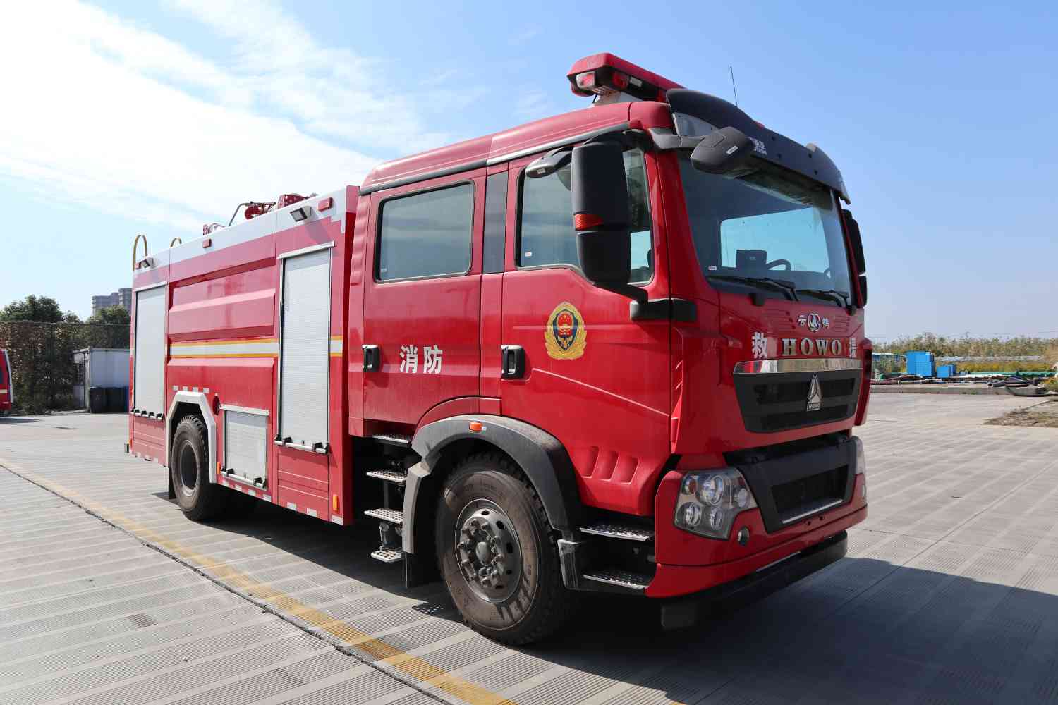 WHG5190GXFPM80/ZVB型泡沫消防车