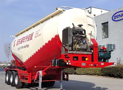 梁山远东交通设备LYD9400GFLA型中密度粉粒物料运输半挂车
