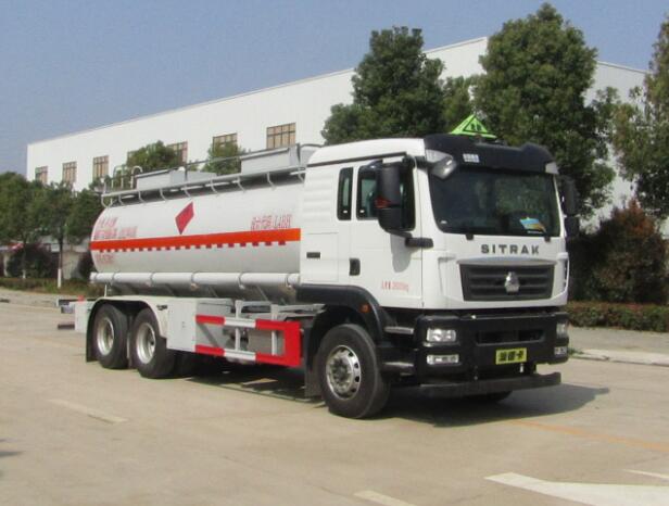HLW5266GRYZ6型易燃液体罐式运输车