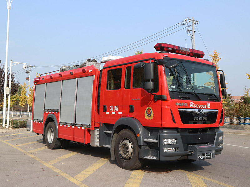北京中卓时代消防装备ZXF5171GXFAP60/M5型压缩空气泡沫消防车
