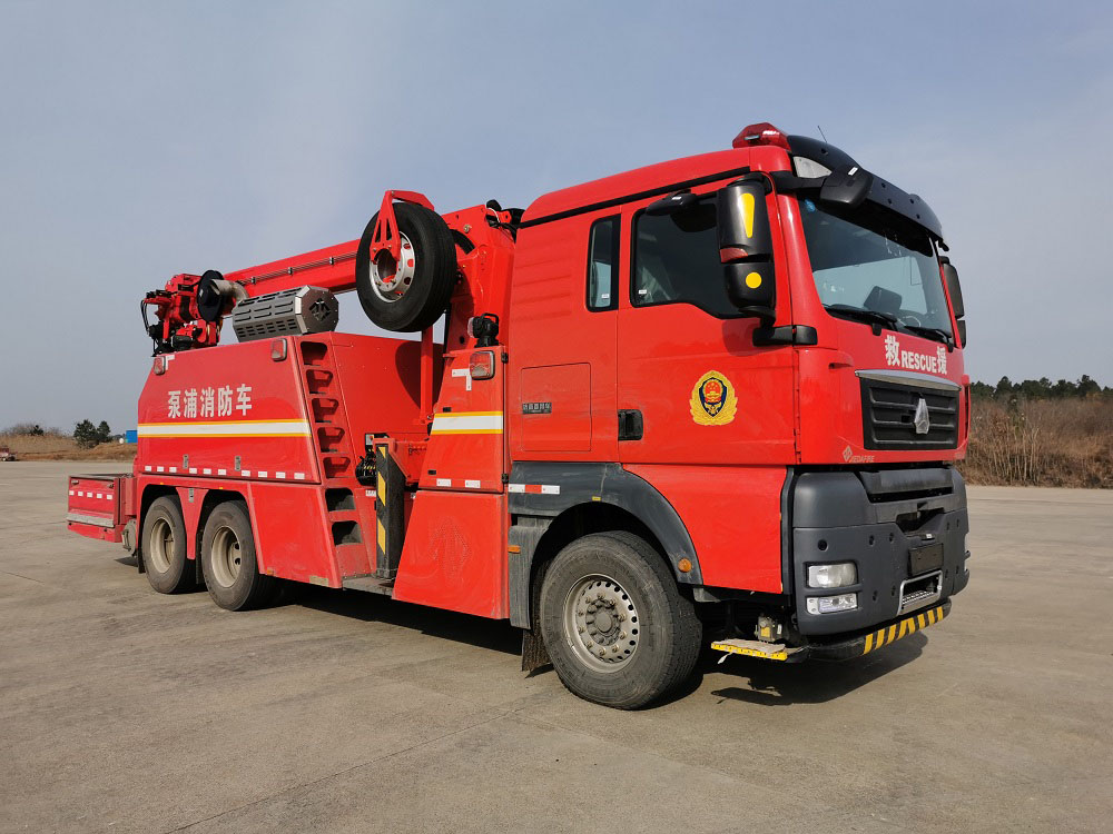 SJD5240TXFBP300/YDXZSDA型泵浦消防车
