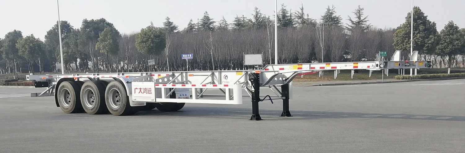 广大鸿远车业GHY9353TJZM型集装箱运输半挂车