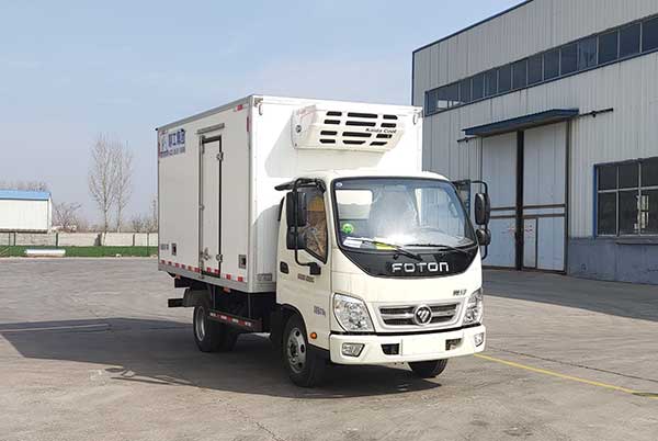 上海通利厢车HTL5043XLC-AA1型冷藏车