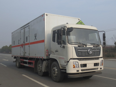 湖北江南专用特种汽车JDF5260XRYDFH6型易燃液体厢式运输车