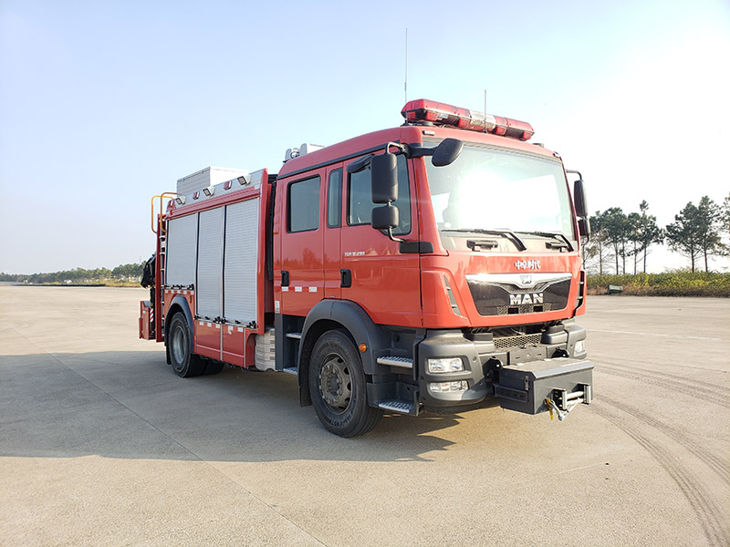 ZXF5121TXFJY100/M5型抢险救援消防车