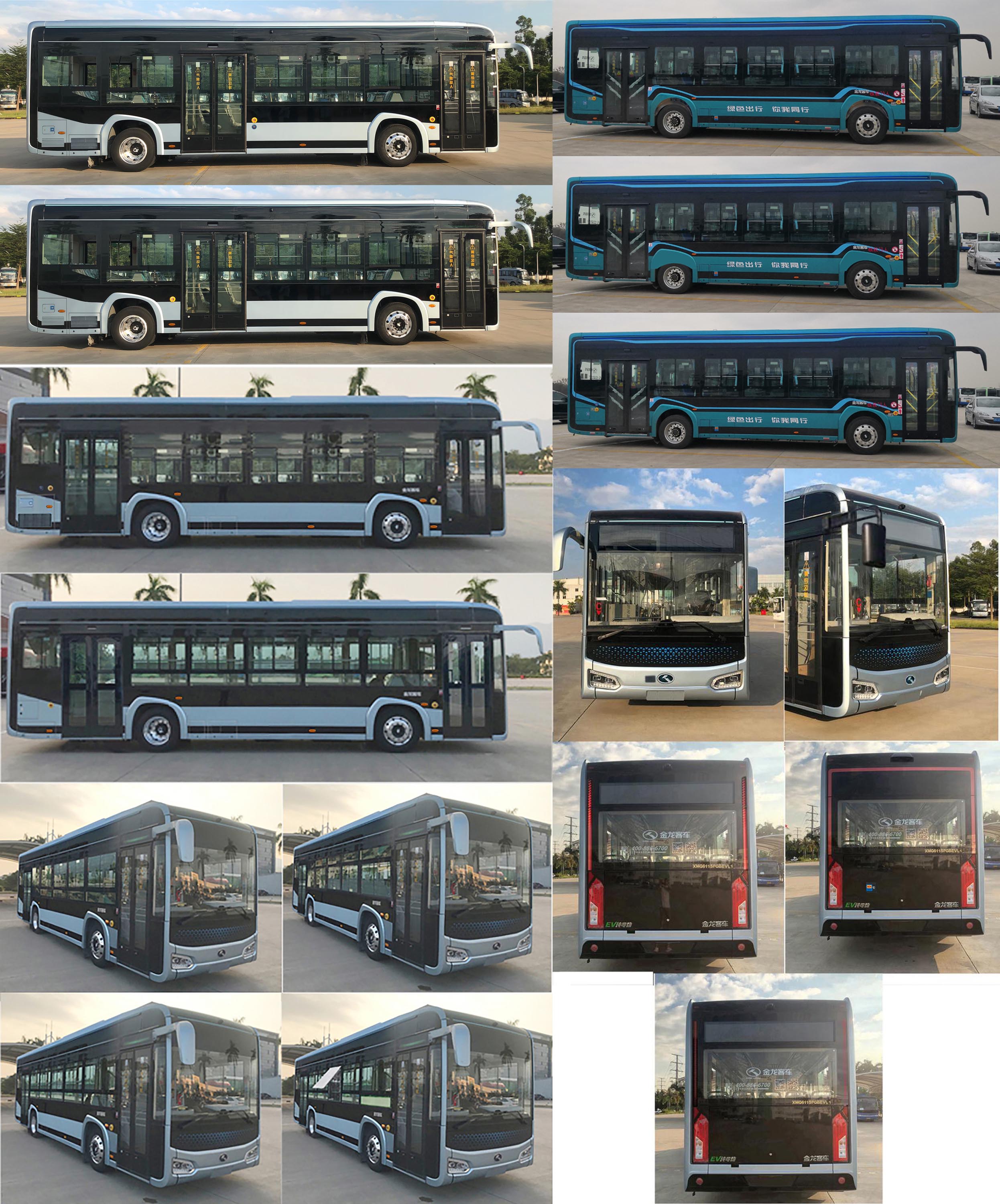 XMQ6115FGBEVL3型纯电动城市客车图片