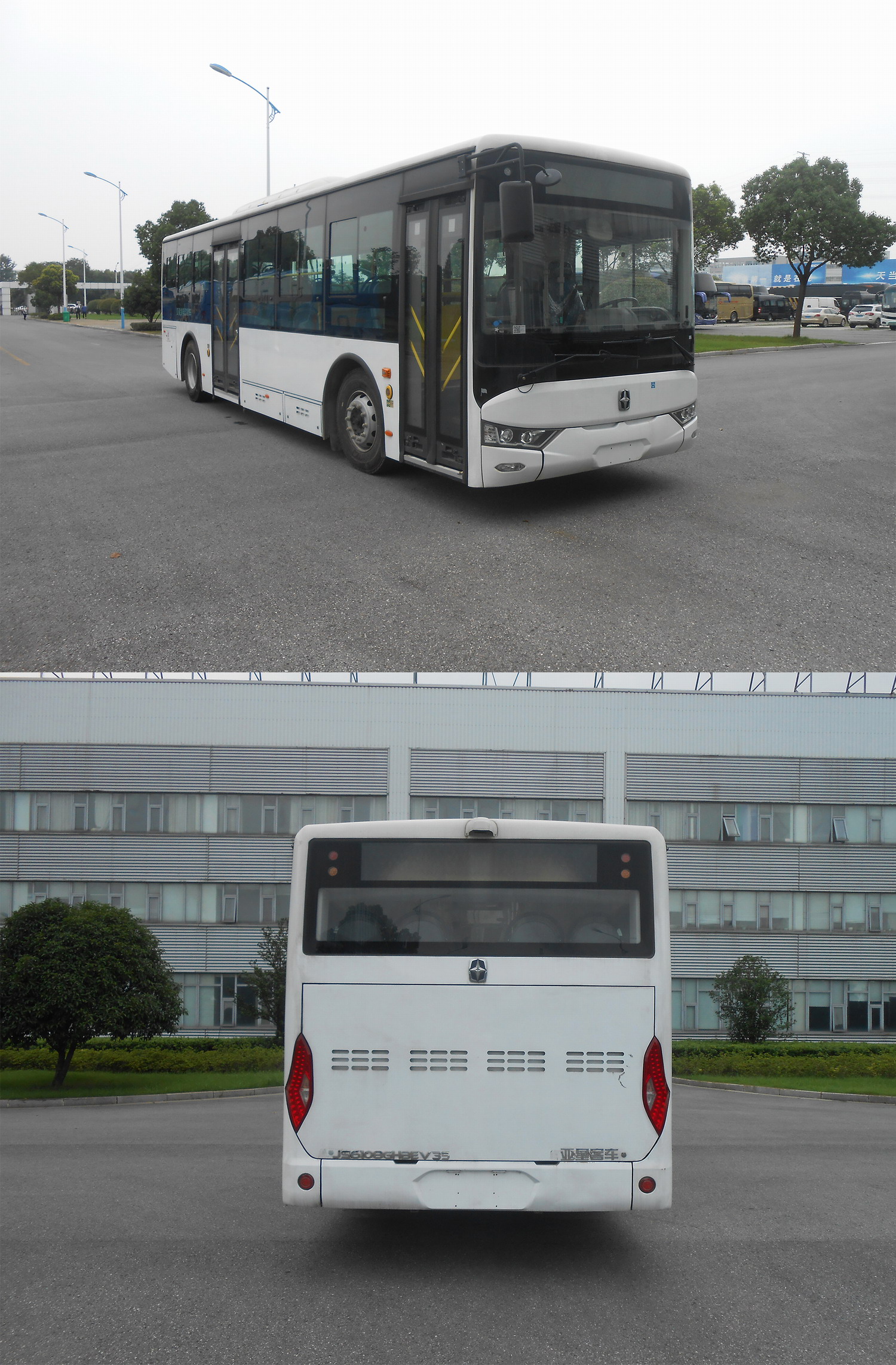 JS6108GHBEV35型纯电动城市客车图片