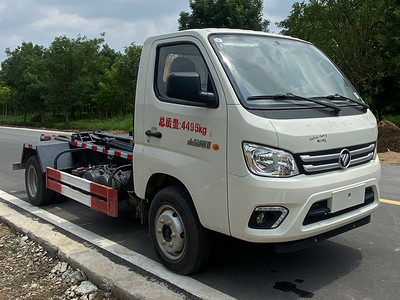福田国六车厢可卸式垃圾车,环卫车厢可卸式垃圾车使用情况说明