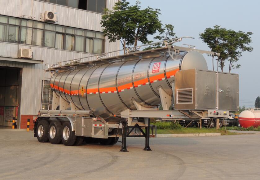 SLS9403GYW型氧化性物品罐式运输半挂车图片