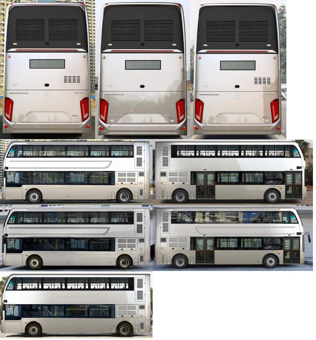XML6106JEVJ0CS1型纯电动双层城市客车图片