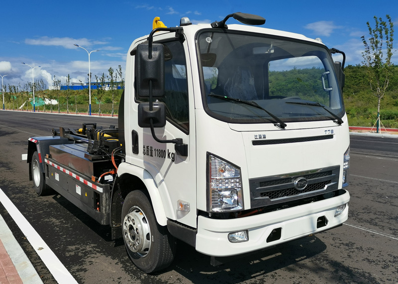 LSS5127ZXXBYBEV型纯电动车厢可卸式垃圾车图片