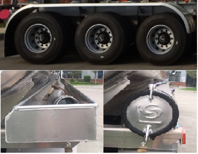 SLS9409GFWE型腐蚀性物品罐式运输半挂车图片