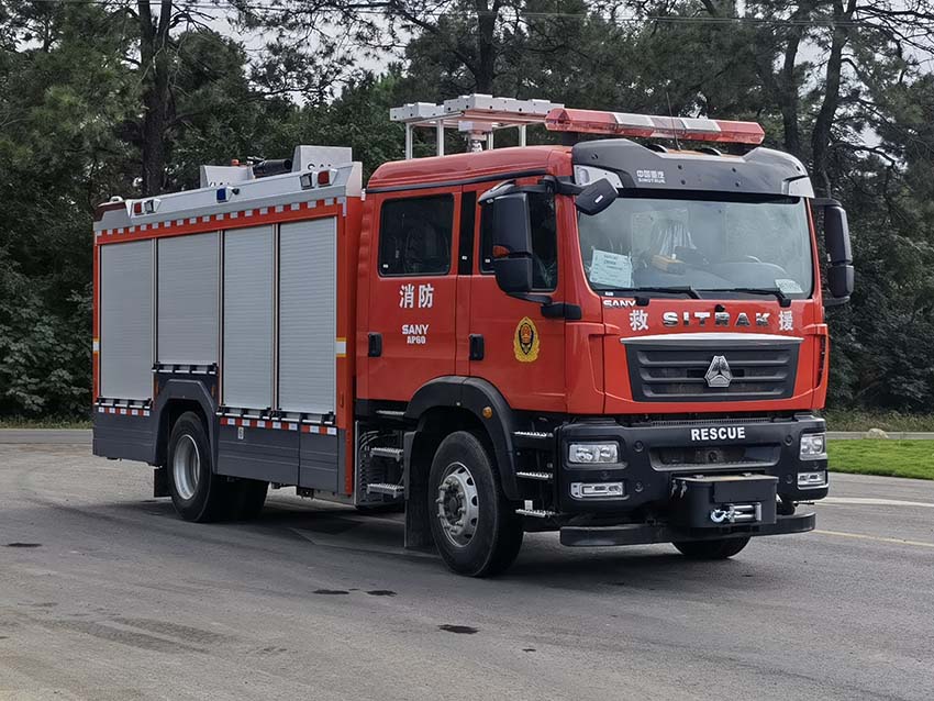 SYM5190GXFAP60型压缩空气泡沫消防车图片